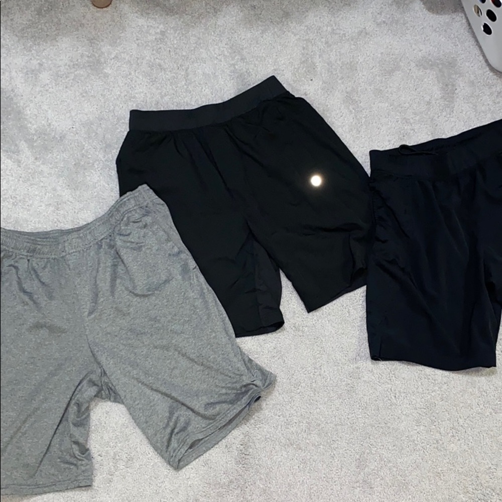 Bundle of 3 men’s athletic shorts M